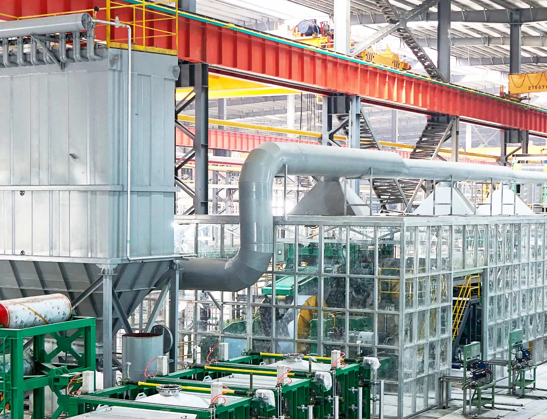 Flattening Production Line